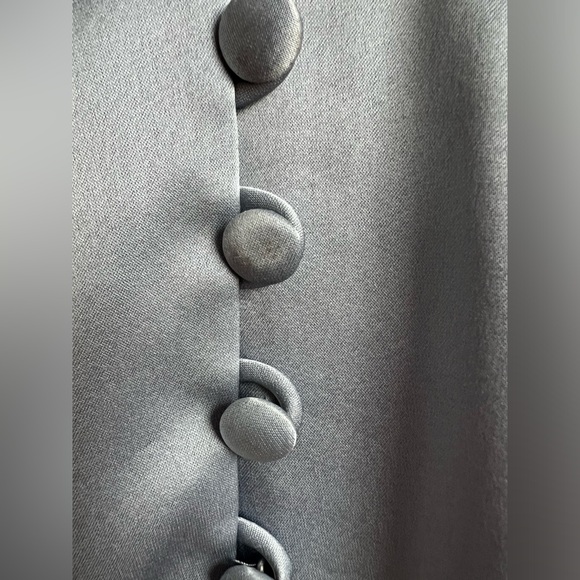 Nanushka Elia Button Down Blue Satin Charmeuse Camisole Size XS - Picture 5 of 15